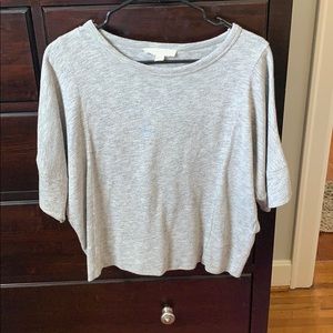 Grey slouch top
